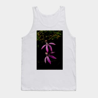 Black Tongue Caladenia Tank Top